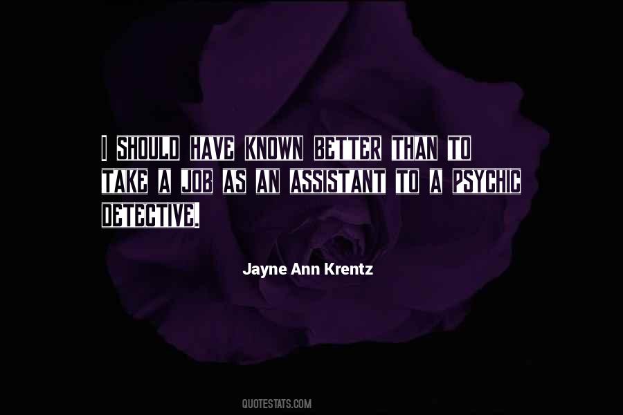 Jayne Ann Krentz Quotes #1031332