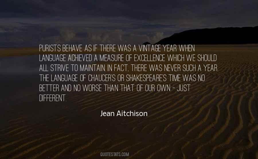 Jean Aitchison Quotes #1715854