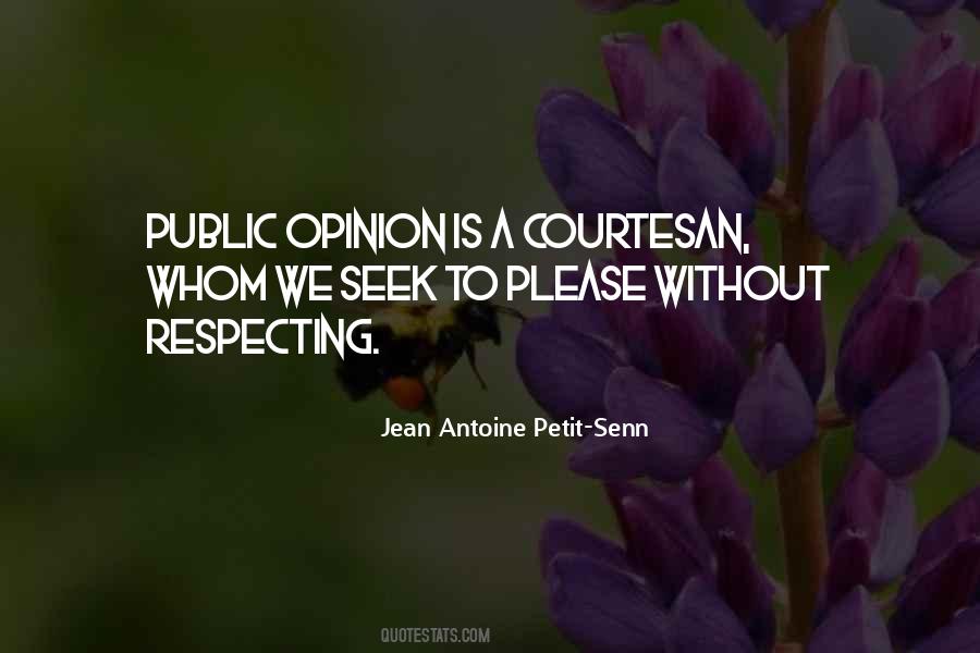 Jean Antoine Petit-senn Quotes #635100