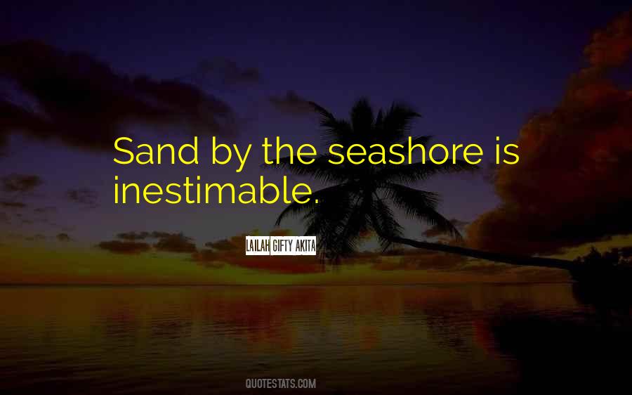 Quotes About Seashore #1048440