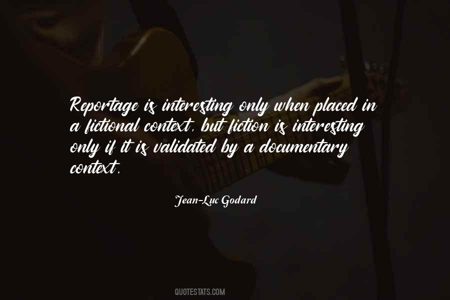 Jean Luc Godard Quotes #906062