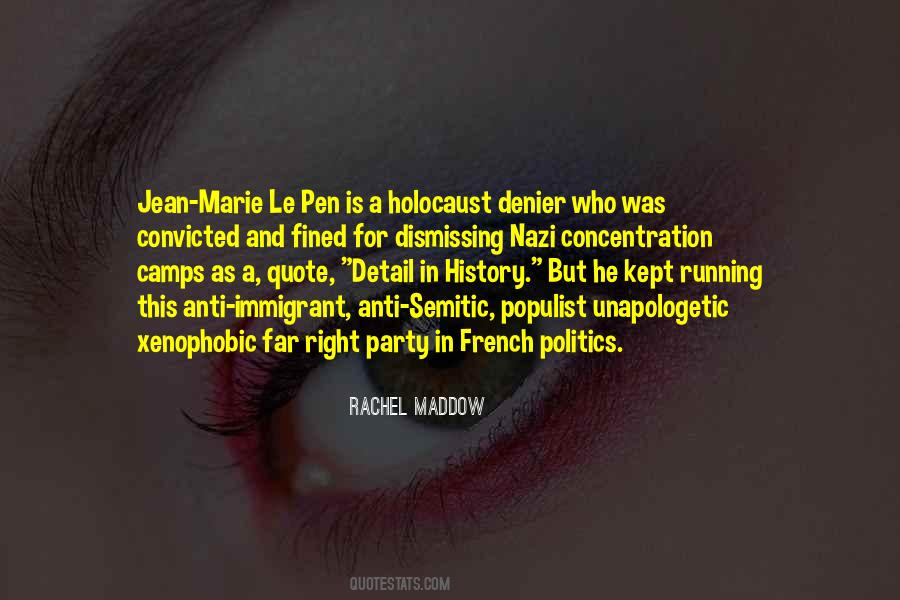 Jean Marie Le Pen Quotes #51789