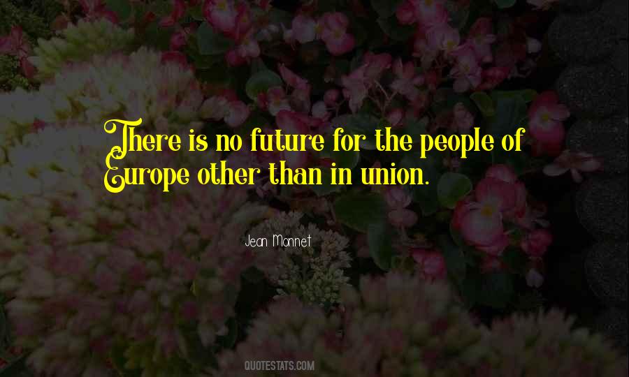 Jean Monnet Quotes #341135