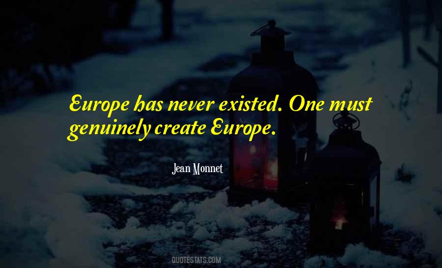 Jean Monnet Quotes #603327