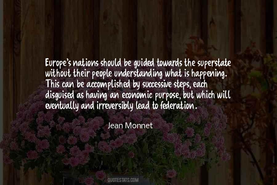 Jean Monnet Quotes #921638