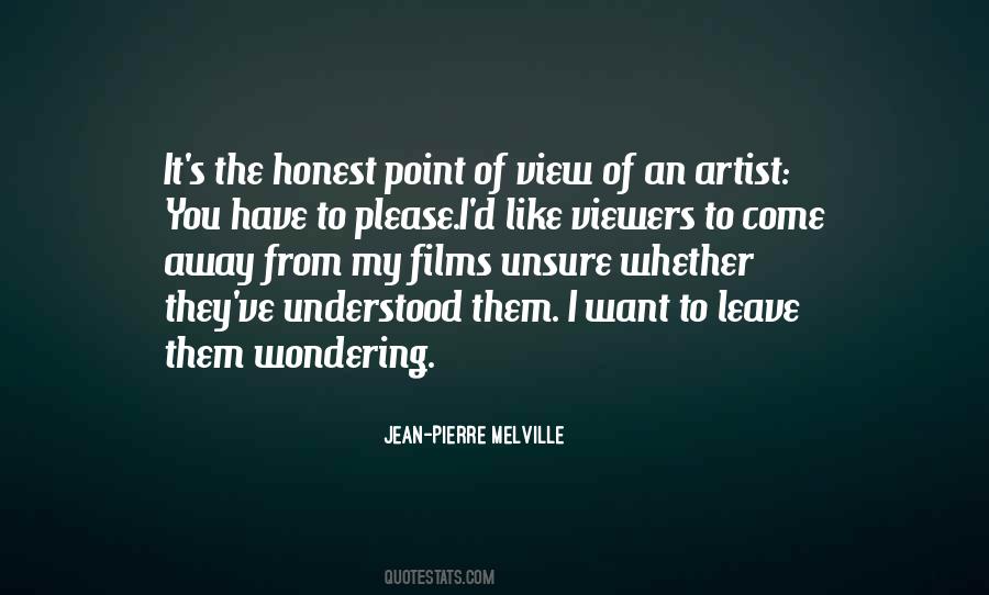 Jean Pierre Melville Quotes #68160
