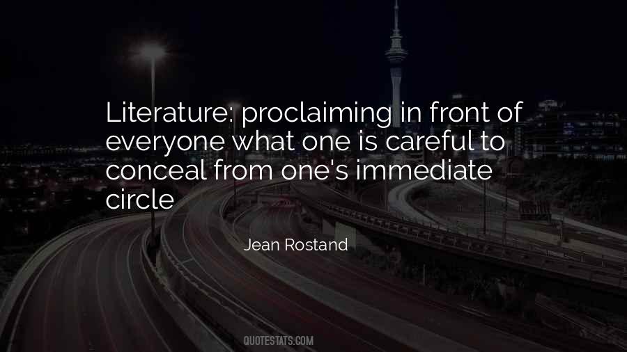 Jean Rostand Quotes #1599939