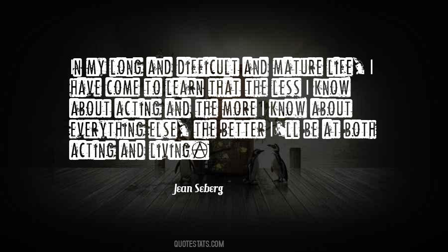 Jean Seberg Quotes #581360