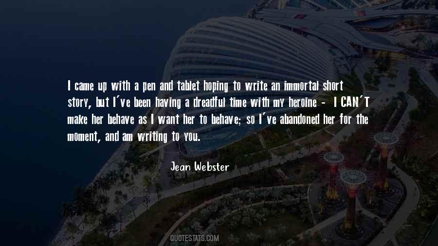 Jean Webster Quotes #1602445