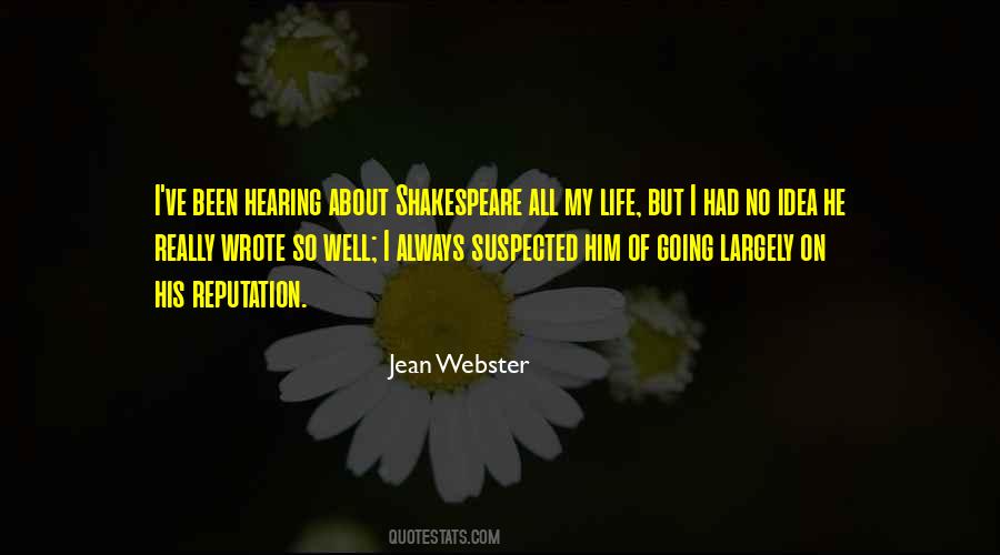 Jean Webster Quotes #489108