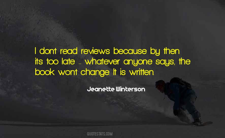 Jeanette Winterson Quotes #214693
