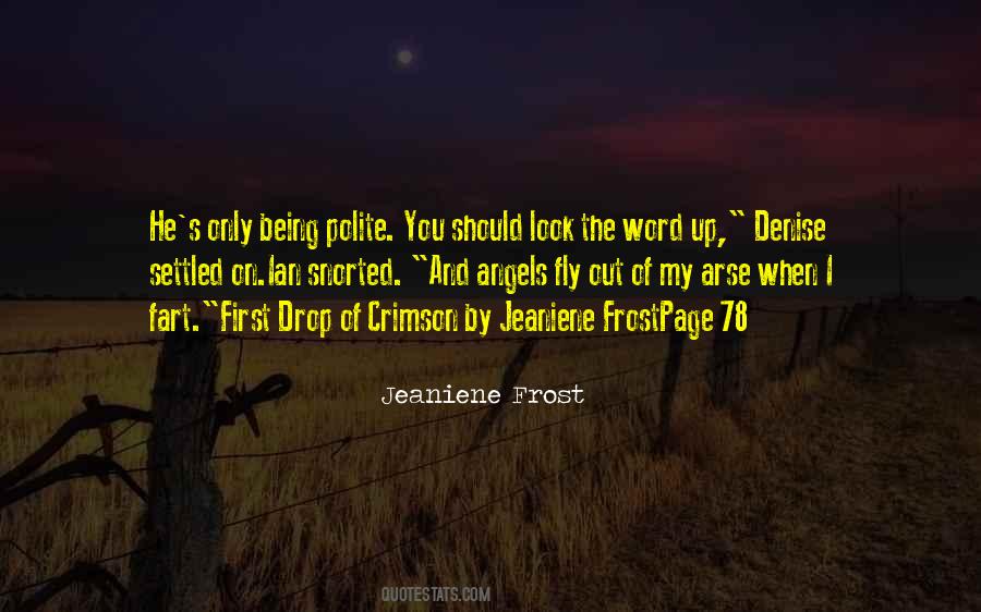 Jeaniene Frost Quotes #1844828