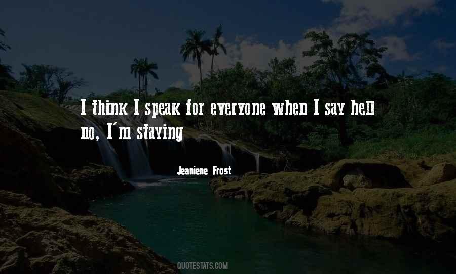 Jeaniene Frost Quotes #55375