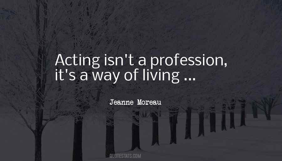 Jeanne Moreau Quotes #109763