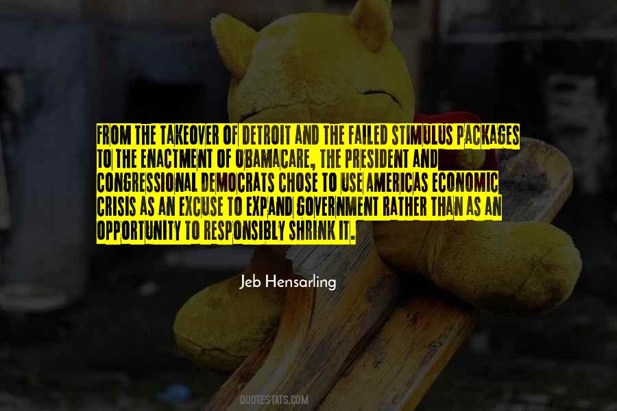 Jeb Hensarling Quotes #1483577