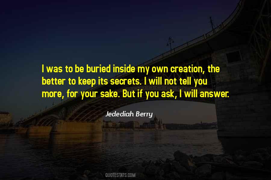Jedediah Berry Quotes #1067959