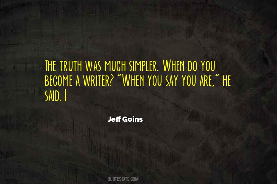 Jeff Goins Quotes #581697