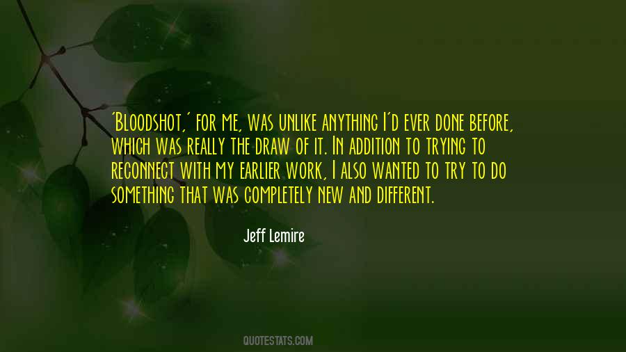 Jeff Lemire Quotes #14250