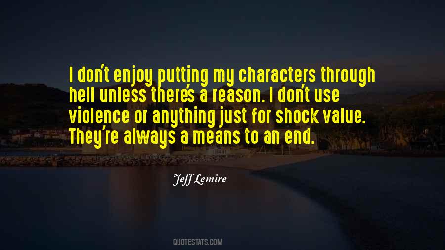 Jeff Lemire Quotes #367944