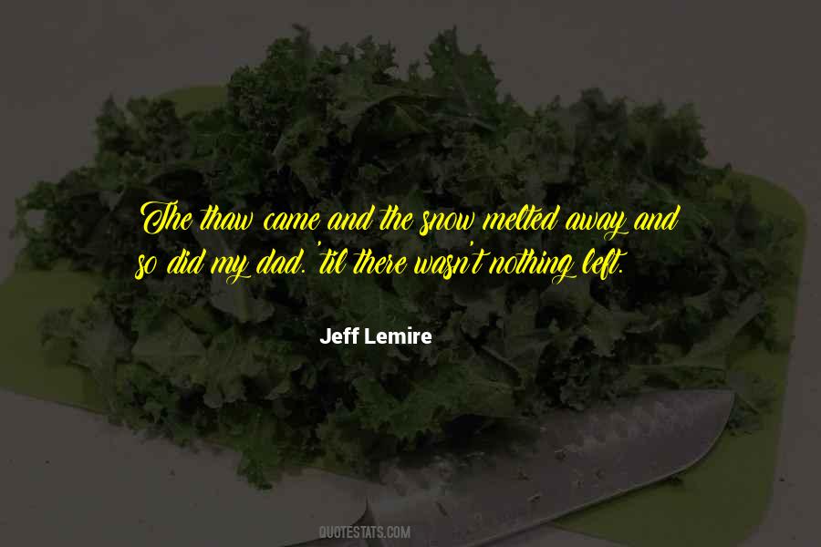 Jeff Lemire Quotes #841550