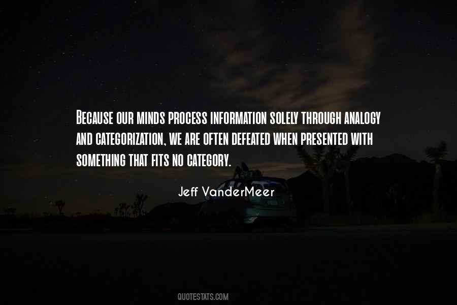 Jeff Vandermeer Quotes #62289