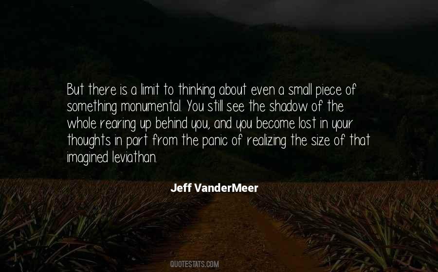 Jeff Vandermeer Quotes #853733