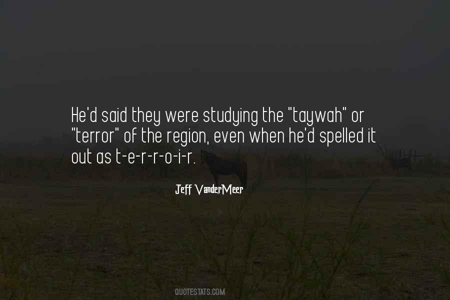 Jeff Vandermeer Quotes #970083