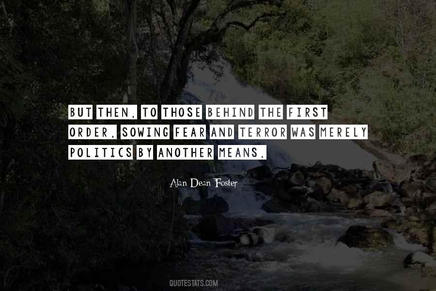 Quotes About Terror And Fear #1057783
