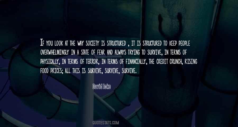 Quotes About Terror And Fear #1213429