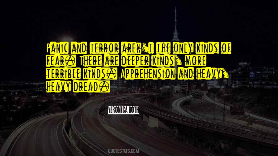 Quotes About Terror And Fear #496056