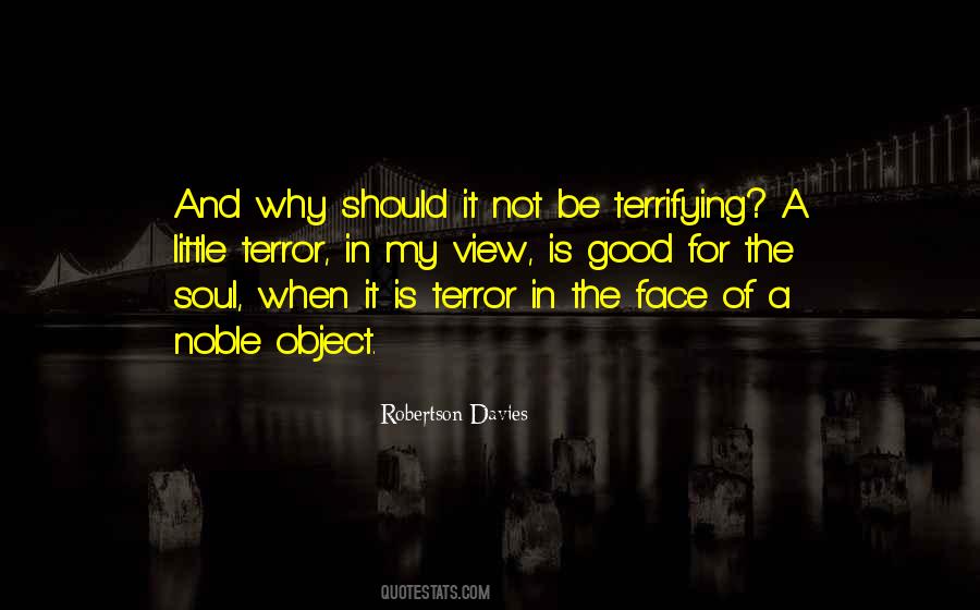 Quotes About Terror And Fear #502910