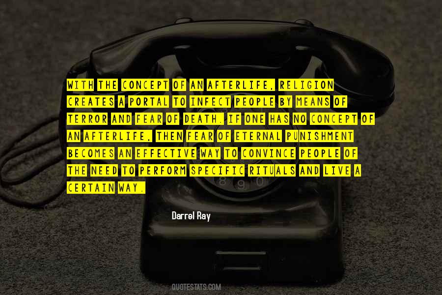 Quotes About Terror And Fear #752642