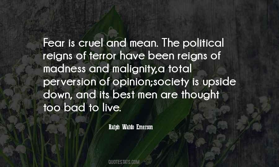 Quotes About Terror And Fear #763055