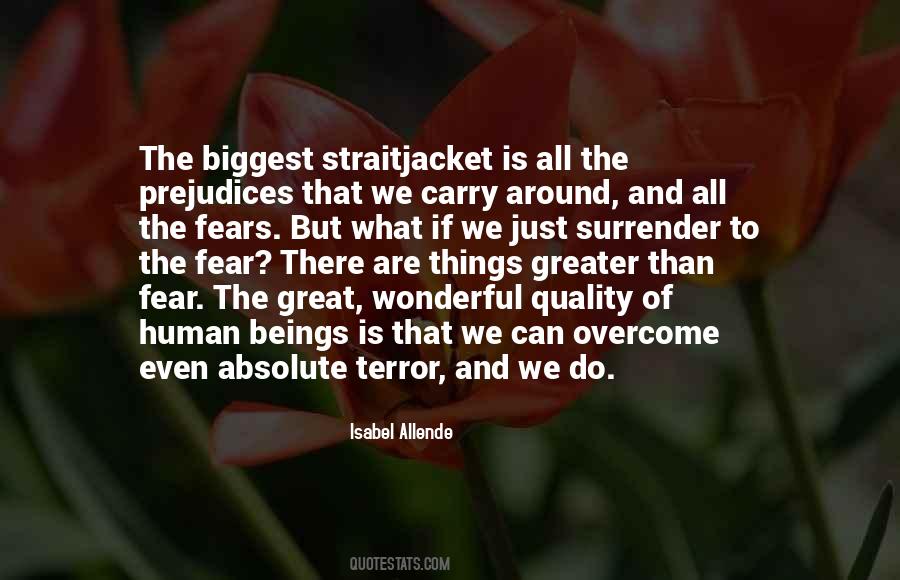 Quotes About Terror And Fear #971499