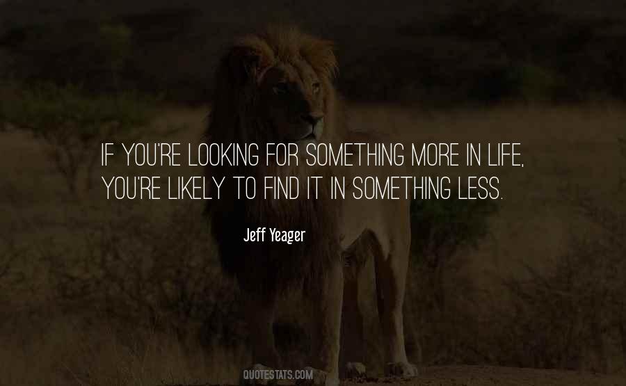 Jeff Yeager Quotes #1809281