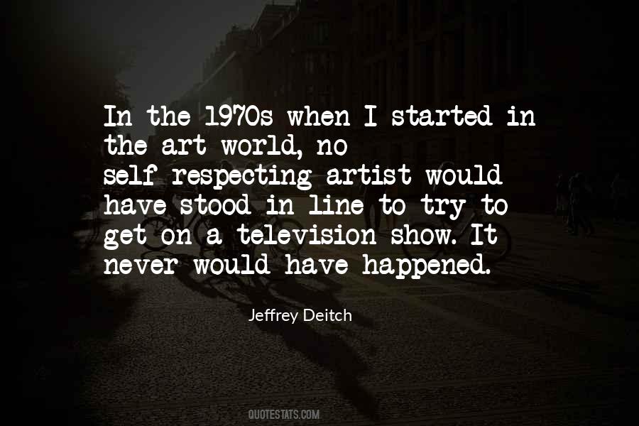 Jeffrey Deitch Quotes #659001