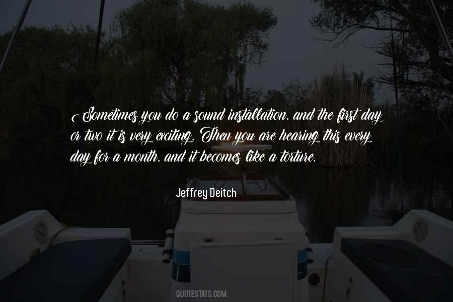 Jeffrey Deitch Quotes #976851