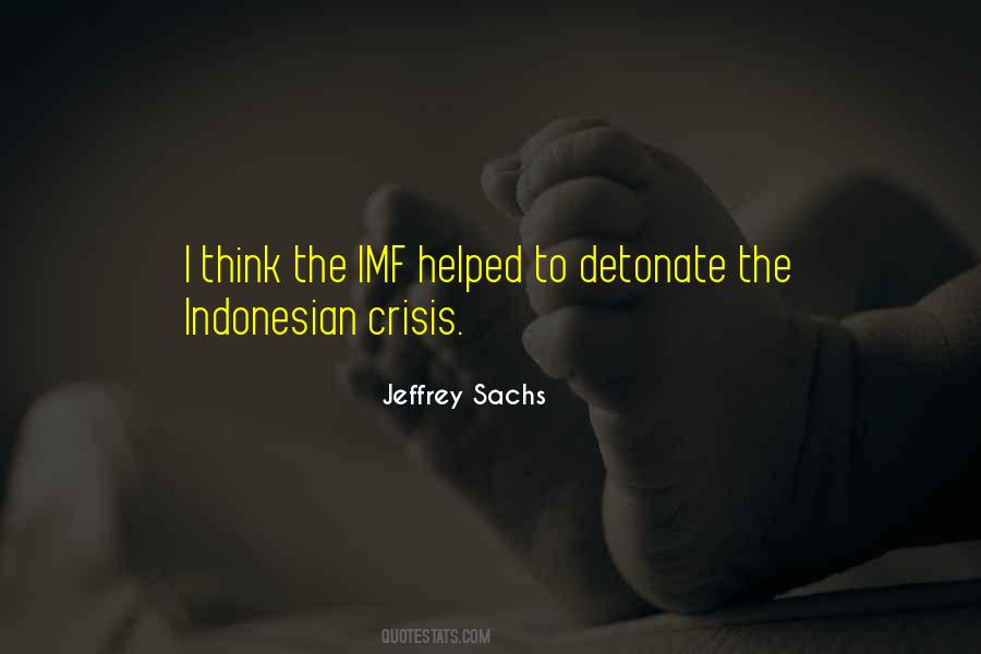 Jeffrey Sachs Quotes #278947