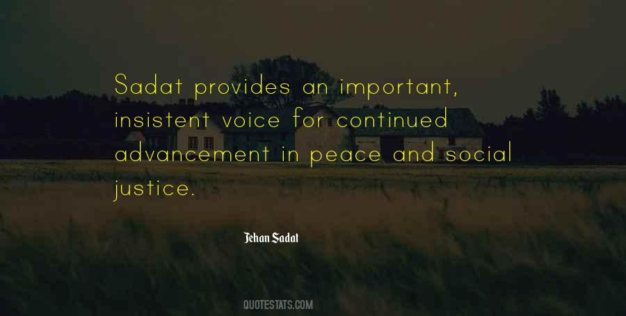 Jehan Sadat Quotes #1826819
