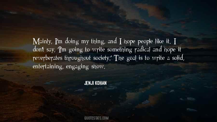 Jenji Kohan Quotes #1287009