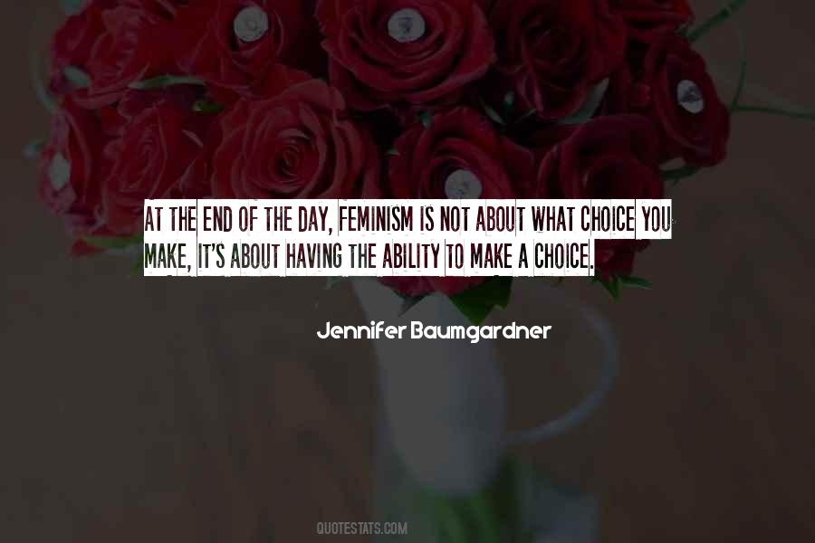 Jennifer Baumgardner Quotes #1307726