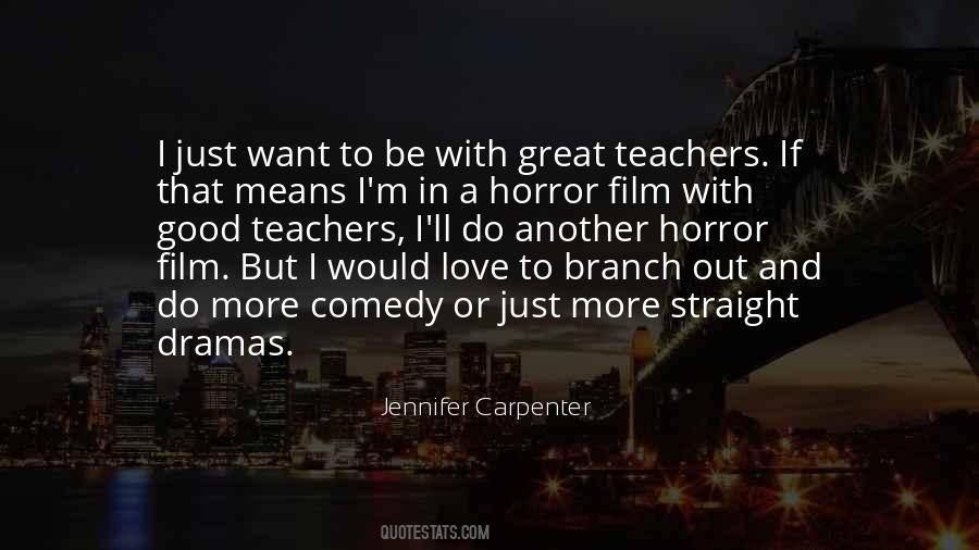 Jennifer Carpenter Quotes #213672