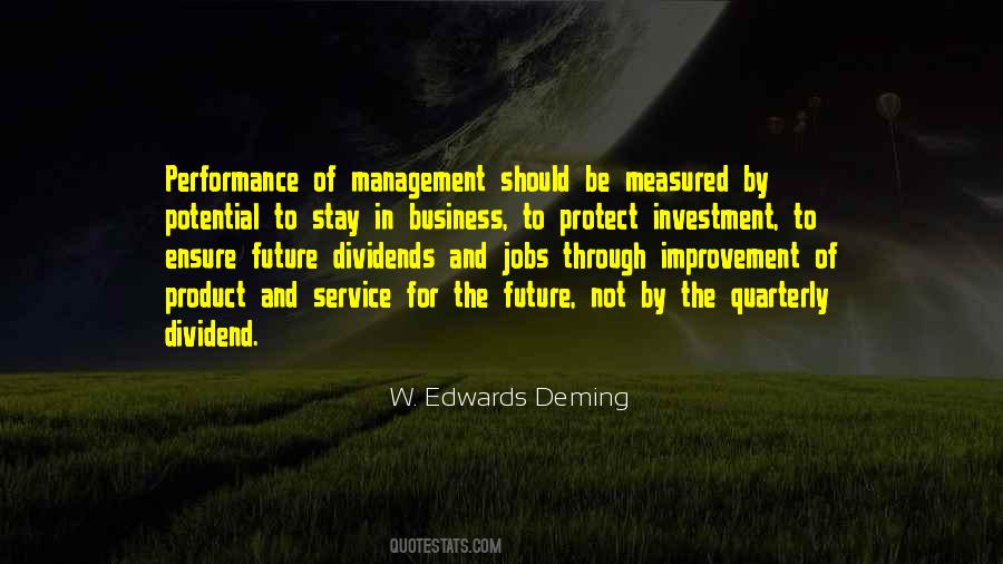 Quotes About Performance Management #1651009