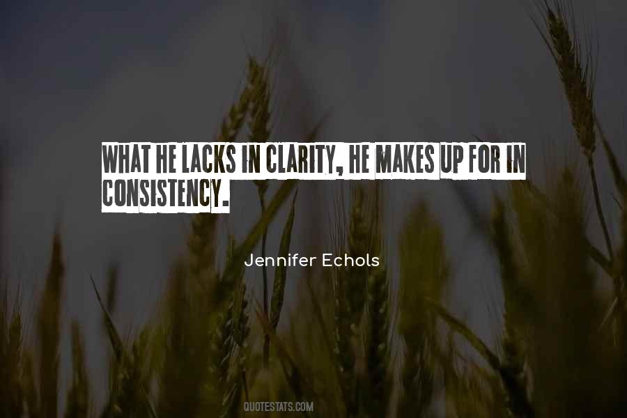 Jennifer Echols Quotes #491761