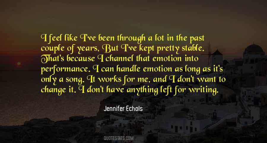 Jennifer Echols Quotes #617616