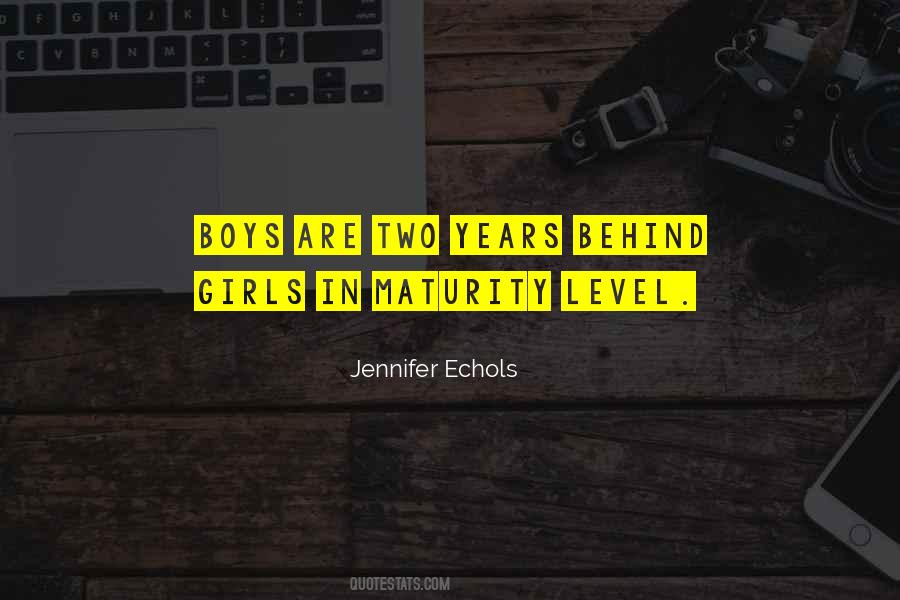 Jennifer Echols Quotes #679202