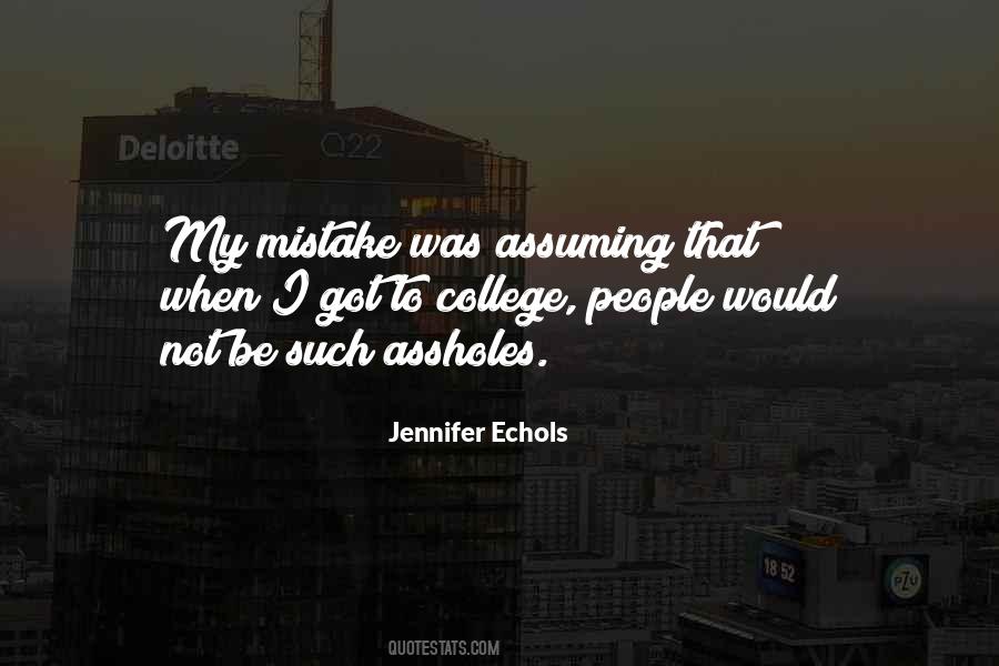 Jennifer Echols Quotes #813157