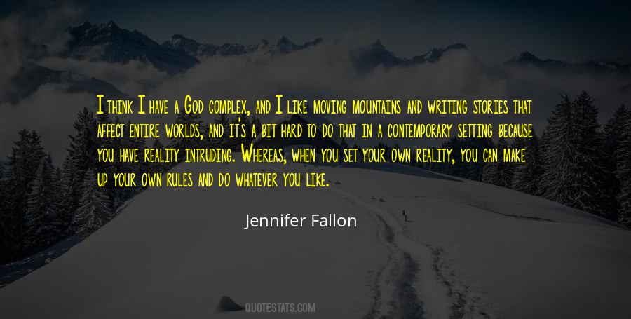 Jennifer Fallon Quotes #199336