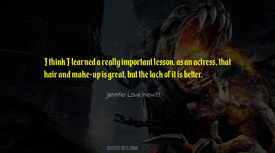 Jennifer Love Hewitt Quotes #668393