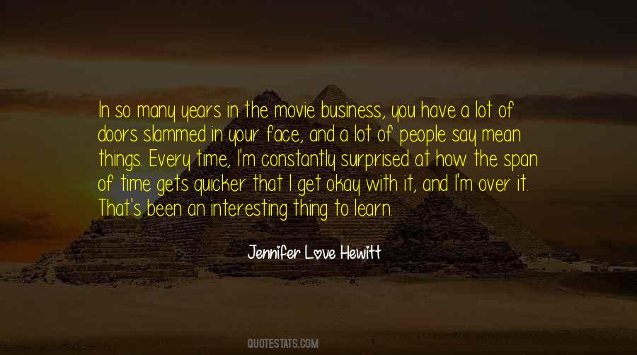 Jennifer Love Hewitt Quotes #927697